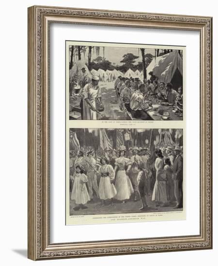 The Spanish-American War-Joseph Nash-Framed Giclee Print