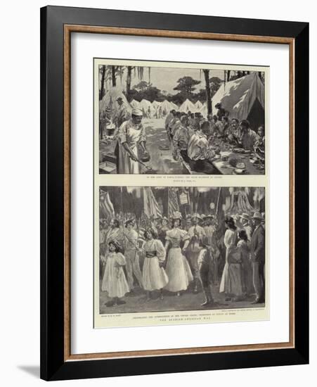 The Spanish-American War-Joseph Nash-Framed Giclee Print