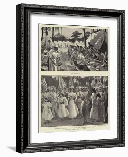 The Spanish-American War-Joseph Nash-Framed Giclee Print