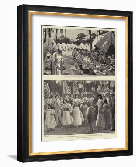 The Spanish-American War-Joseph Nash-Framed Giclee Print