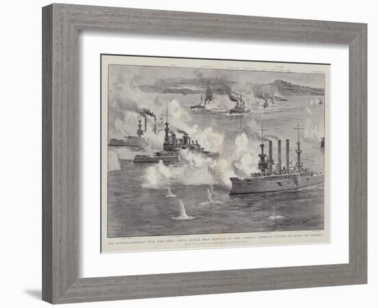 The Spanish-American War-William Lionel Wyllie-Framed Giclee Print