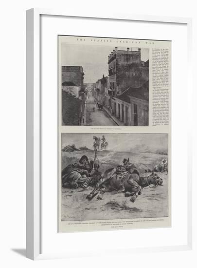 The Spanish-American War-Paul Frenzeny-Framed Giclee Print