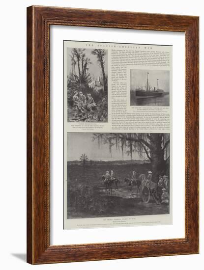 The Spanish-American War-Paul Frenzeny-Framed Giclee Print