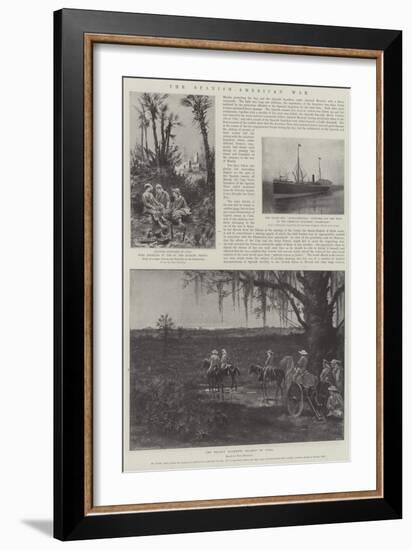 The Spanish-American War-Paul Frenzeny-Framed Giclee Print