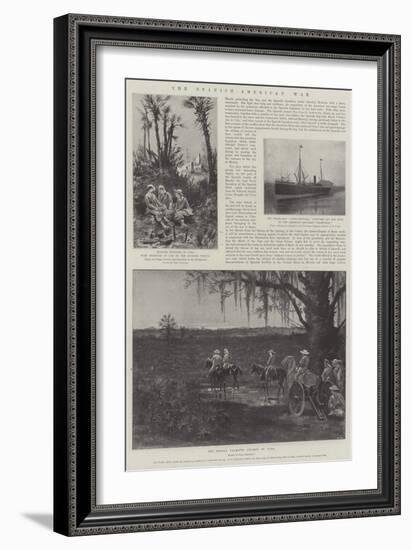 The Spanish-American War-Paul Frenzeny-Framed Giclee Print