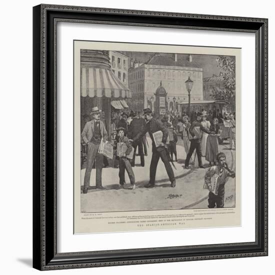The Spanish-American War-Henry Marriott Paget-Framed Giclee Print