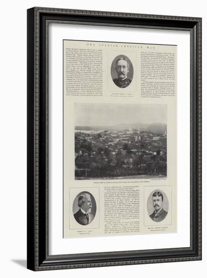 The Spanish-American War-null-Framed Giclee Print