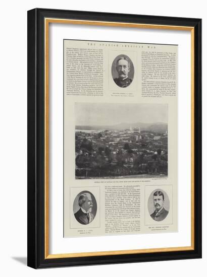 The Spanish-American War-null-Framed Giclee Print