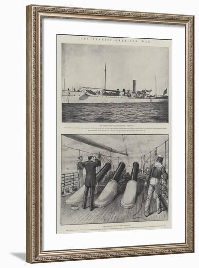 The Spanish-American War-null-Framed Giclee Print