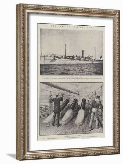 The Spanish-American War-null-Framed Giclee Print