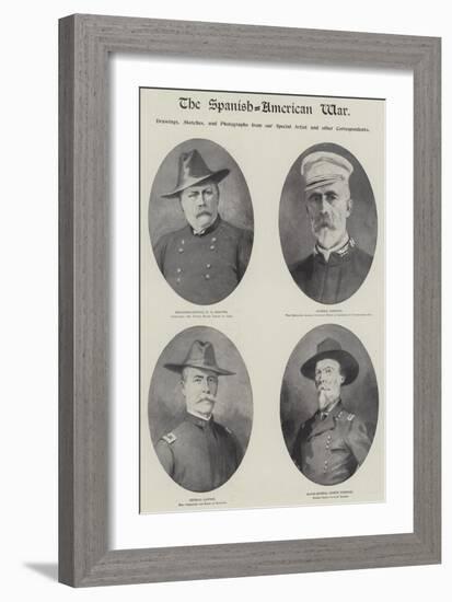 The Spanish-American War-null-Framed Giclee Print