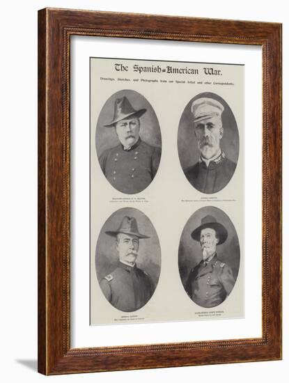 The Spanish-American War-null-Framed Giclee Print