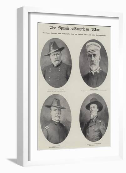 The Spanish-American War-null-Framed Giclee Print