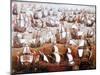 The Spanish Armada Which Threatened England in July 1588-null-Mounted Giclee Print