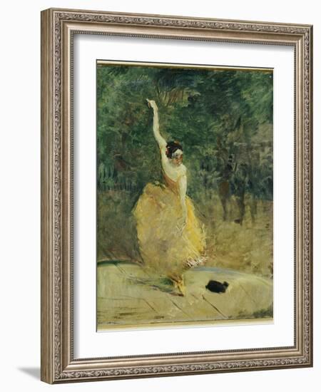 The Spanish Dancer, 1888-Henri de Toulouse-Lautrec-Framed Giclee Print