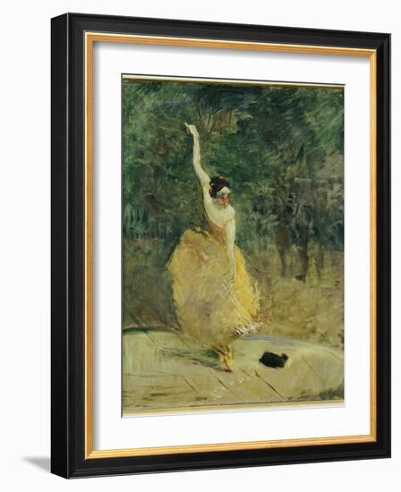 The Spanish Dancer, 1888-Henri de Toulouse-Lautrec-Framed Giclee Print