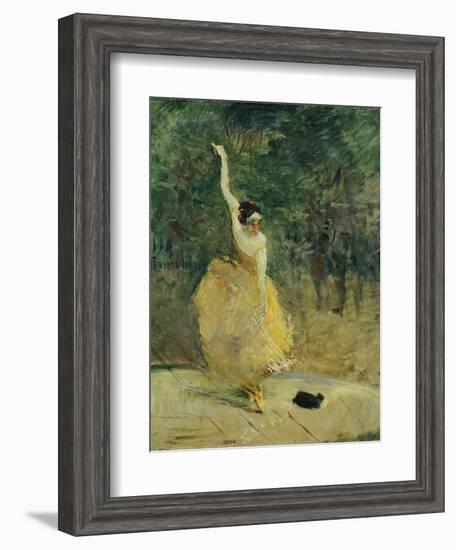 The Spanish Dancer, 1888-Henri de Toulouse-Lautrec-Framed Giclee Print