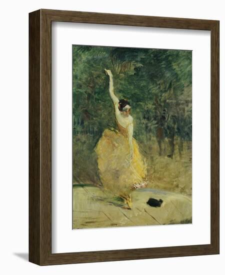 The Spanish Dancer, 1888-Henri de Toulouse-Lautrec-Framed Giclee Print