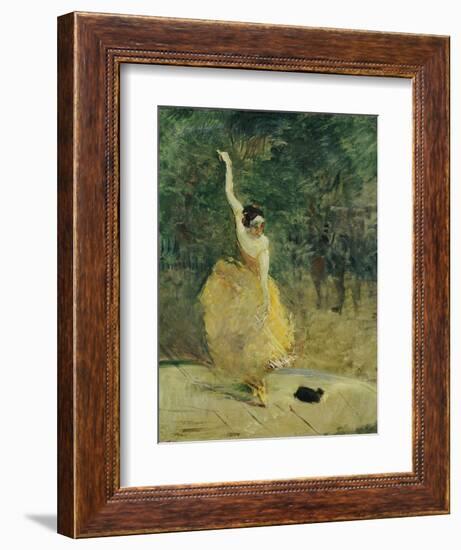 The Spanish Dancer, 1888-Henri de Toulouse-Lautrec-Framed Giclee Print