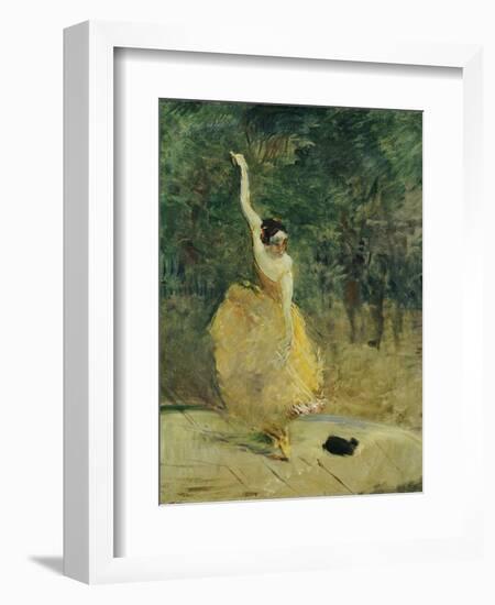 The Spanish Dancer, 1888-Henri de Toulouse-Lautrec-Framed Giclee Print