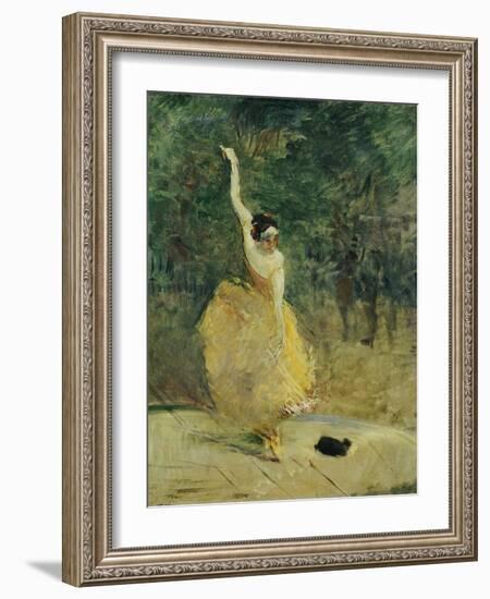 The Spanish Dancer, 1888-Henri de Toulouse-Lautrec-Framed Giclee Print