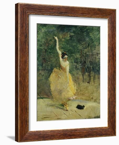 The Spanish Dancer, 1888-Henri de Toulouse-Lautrec-Framed Giclee Print