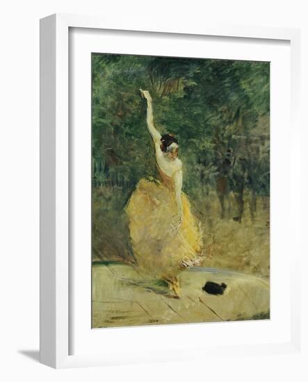 The Spanish Dancer, 1888-Henri de Toulouse-Lautrec-Framed Giclee Print