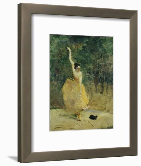 The Spanish Dancer, 1888-Henri de Toulouse-Lautrec-Framed Premium Giclee Print