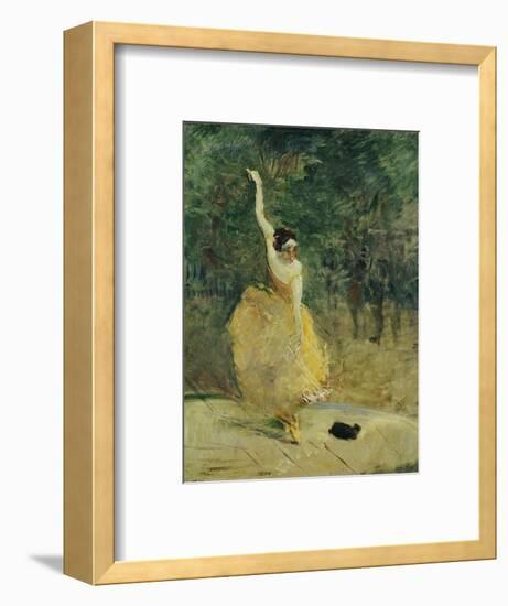 The Spanish Dancer, 1888-Henri de Toulouse-Lautrec-Framed Premium Giclee Print