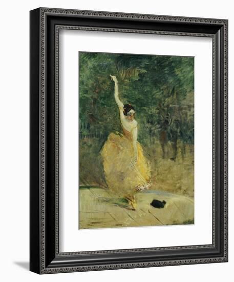 The Spanish Dancer, 1888-Henri de Toulouse-Lautrec-Framed Premium Giclee Print