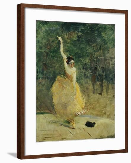 The Spanish Dancer, 1888-Henri de Toulouse-Lautrec-Framed Giclee Print