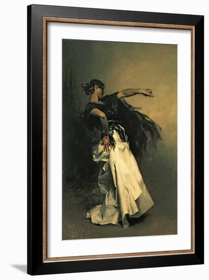 The Spanish Dancer, Study for "El Jaleo," 1882-John Singer Sargent-Framed Premium Giclee Print