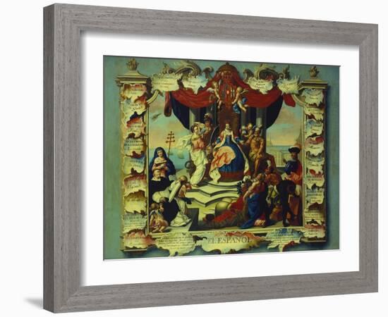 The Spanish; El Espanol-Manuel Samaniego y Jaramillo-Framed Giclee Print