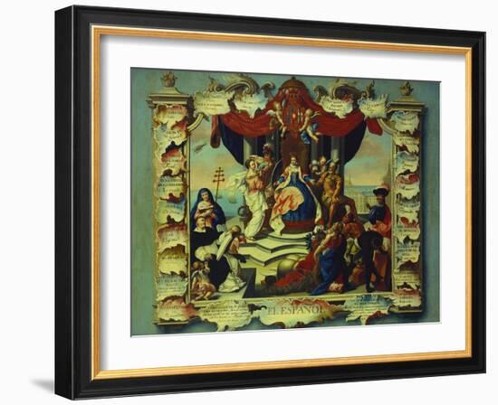 The Spanish; El Espanol-Manuel Samaniego y Jaramillo-Framed Giclee Print