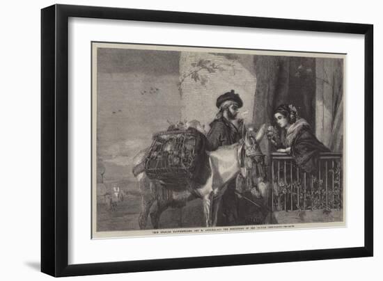 The Spanish Flowerseller-Matthew "matt" Somerville Morgan-Framed Giclee Print