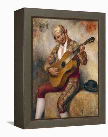 The Spanish Guitarist, 1894-Pierre-Auguste Renoir-Framed Premier Image Canvas