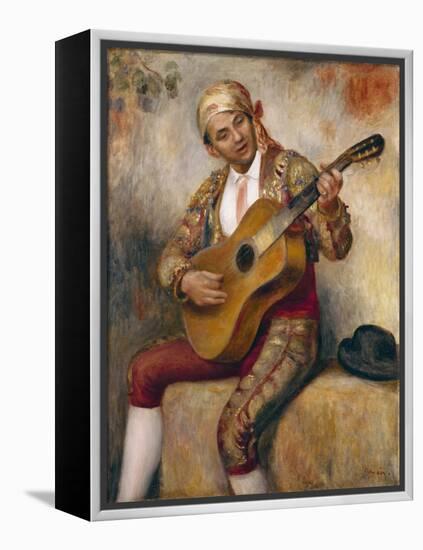 The Spanish Guitarist, 1894-Pierre-Auguste Renoir-Framed Premier Image Canvas