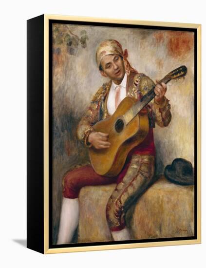 The Spanish Guitarist, 1894-Pierre-Auguste Renoir-Framed Premier Image Canvas