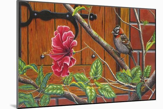 The Sparrow Who Visit Your Window-Luis Aguirre-Mounted Giclee Print