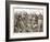 The Spartans at Platea (Litho)-English-Framed Giclee Print