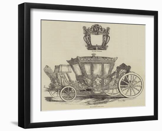 The Speaker's State Coach-null-Framed Giclee Print