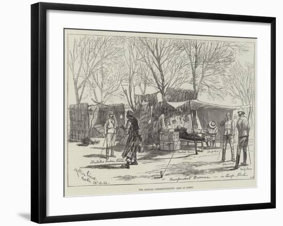 The Special Correspondents' Camp at Korti-Melton Prior-Framed Giclee Print