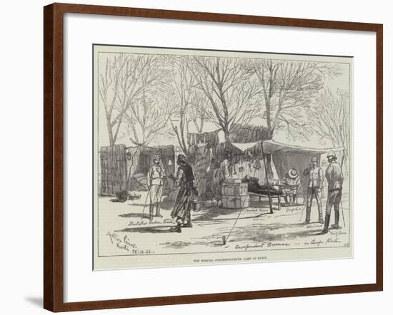 The Special Correspondents' Camp at Korti-Melton Prior-Framed Giclee Print