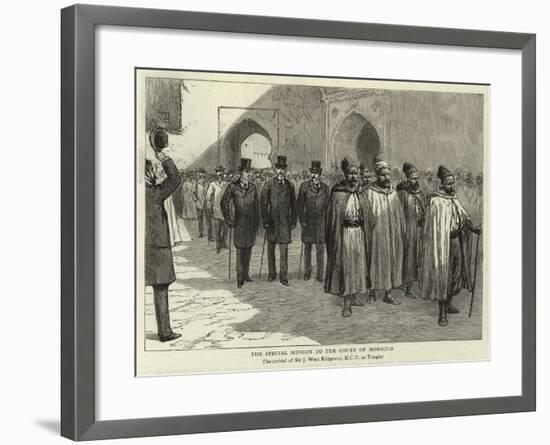 The Special Mission to the Court of Morocco-null-Framed Giclee Print