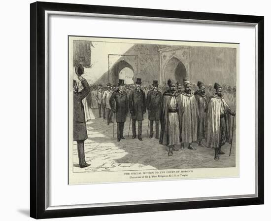 The Special Mission to the Court of Morocco-null-Framed Giclee Print