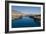 The spectacular deep blue lakes of Band-e Amir, country's first Nat'l Park, Afghanistan-Alex Treadway-Framed Photographic Print