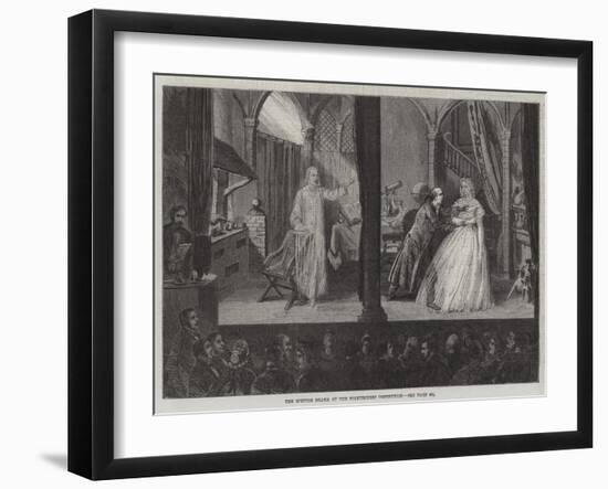 The Spectre Drama at the Polytechnic Institution-null-Framed Giclee Print