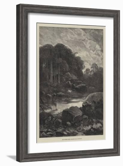 The Spectre Stag-Charles Auguste Loye-Framed Giclee Print