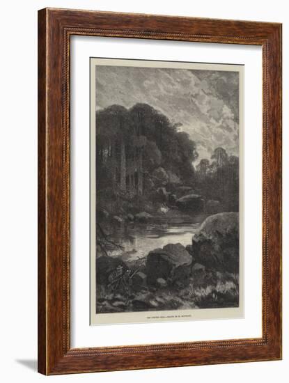 The Spectre Stag-Charles Auguste Loye-Framed Giclee Print