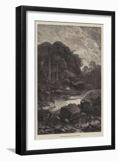 The Spectre Stag-Charles Auguste Loye-Framed Giclee Print